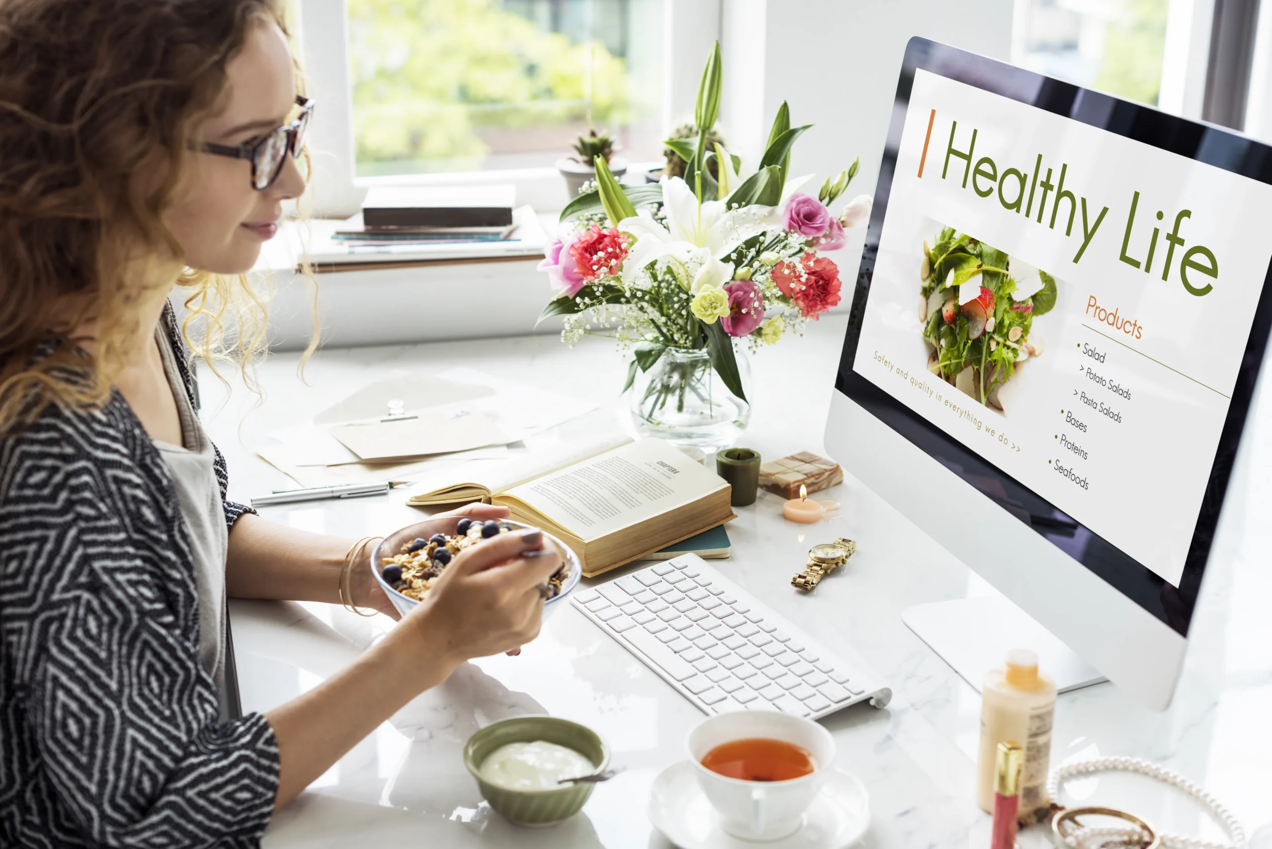 nutrition healthy diet plan concept